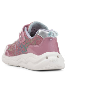 GEOX Phyper(J35GUA) - Girls Light Up Trainer in Fuchsia Multi.  Geox Shoes | Childrens Shoe Fitting | Wisemans | Bantry | West Cork | Ireland