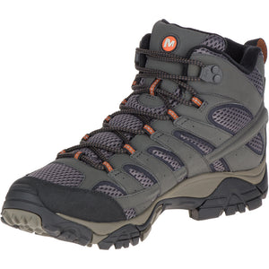 Merrell Moab Mid- Mens Goretex Hiking Boot in Grey