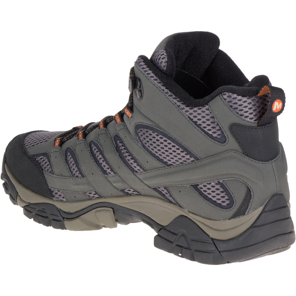Merrell Moab Mid- Mens Goretex Hiking Boot in Grey