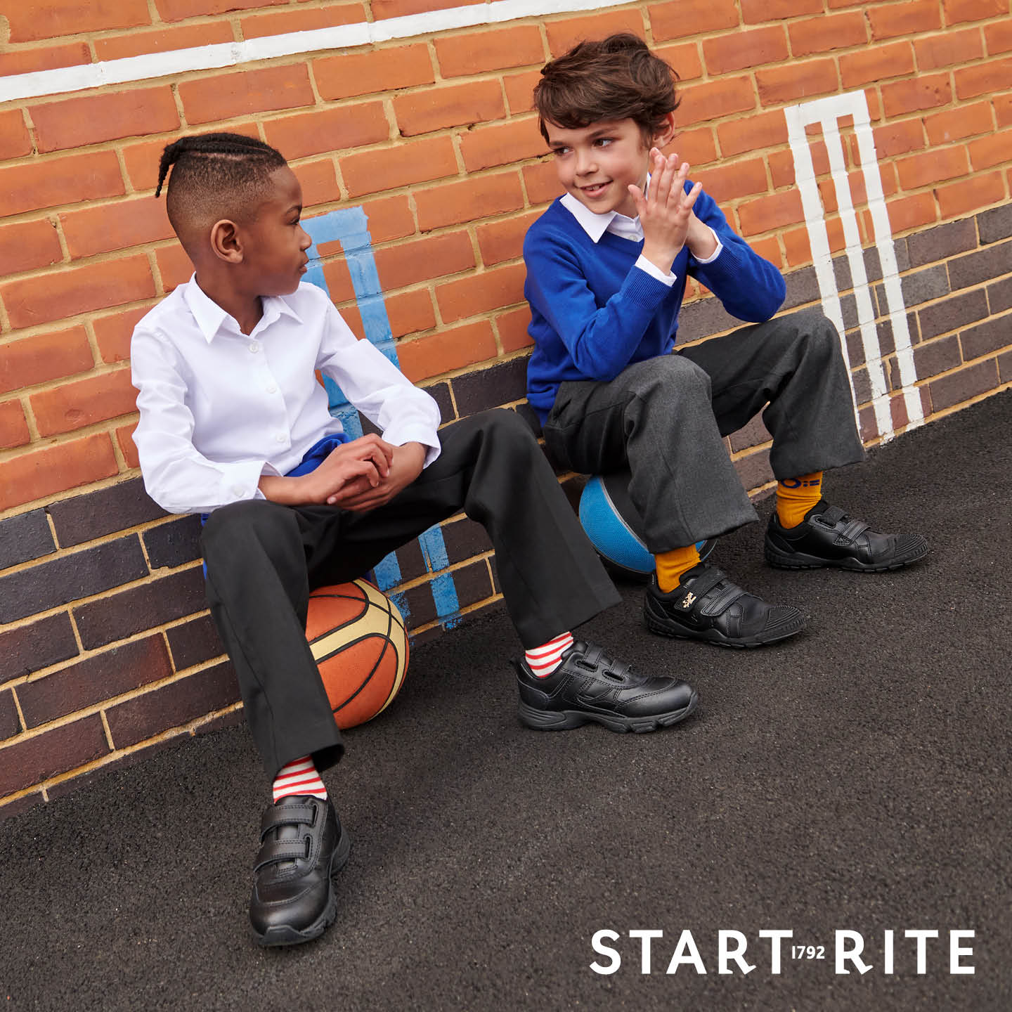 Start- Rite Rumble 2811_7 - Boys Velcro Shoe in Black with Toe-Guard .Start-Rite Shoes | Back 2 School | Wisemans | Bantry | West Cork | Munster | Ireland