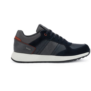 Geox Molveno (U26EXA) -Men's Lace Trainer in Navy . Geox Shoes | Childrens Shoe Fitting | Wisemans | Bantry | West Cork | Ireland