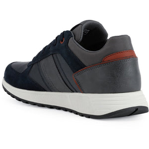 Geox Molveno (U26EXA) -Men's Lace Trainer in Navy . Geox Shoes | Childrens Shoe Fitting | Wisemans | Bantry | West Cork | Ireland