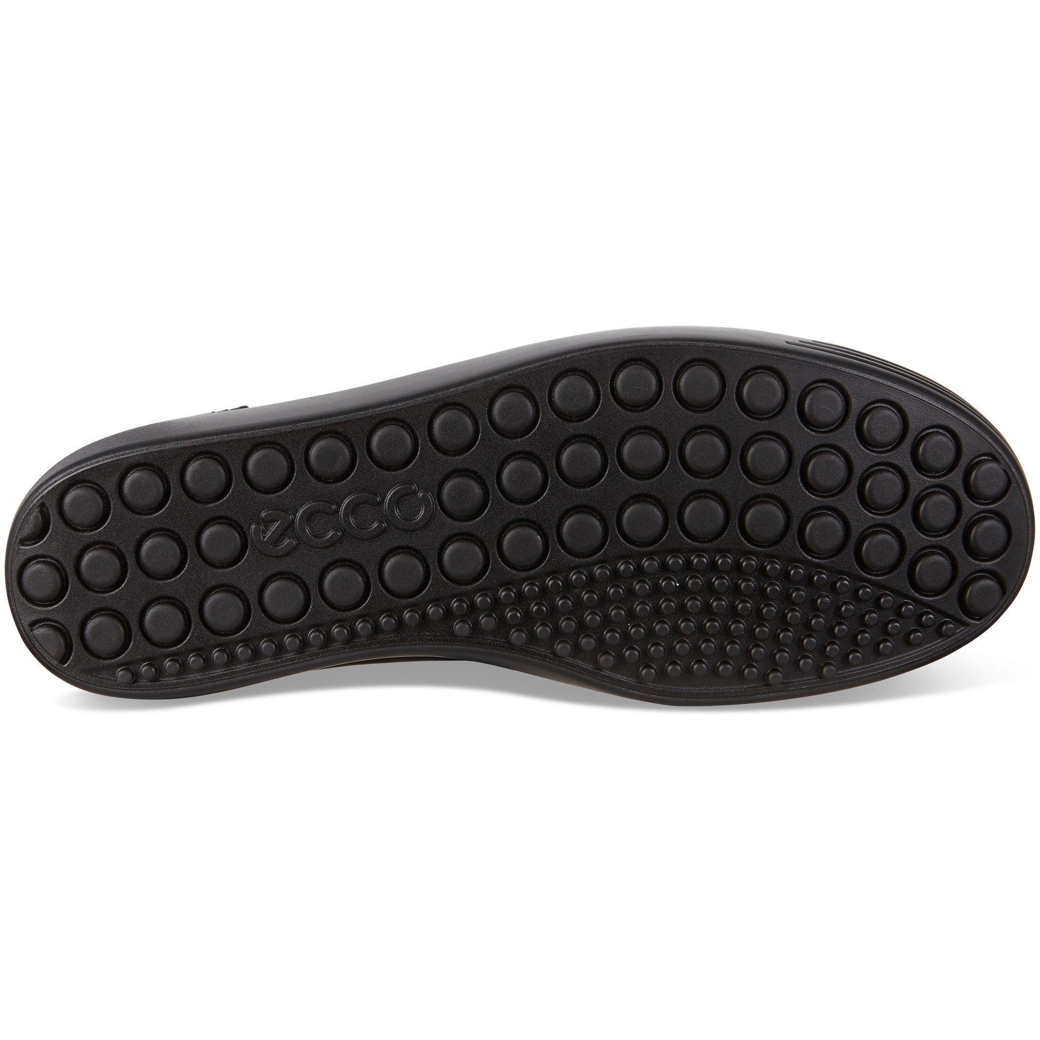 Ecco Soft 7 (440303)- Ladies Lace Trainer in Black.  Ecco Shoes | Wisemans | Bantry | West Cork | Ireland
