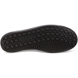 Ecco Soft 7 (440303)- Ladies Lace Trainer in Black.  Ecco Shoes | Wisemans | Bantry | West Cork | Ireland