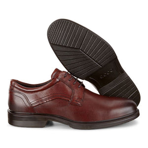 Ecco Lisbon - Mens Formal Lace Up Shoe in Cognac